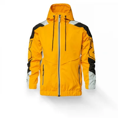 Олимпийка zCYBERZIP (Желтый/Черный, 46)