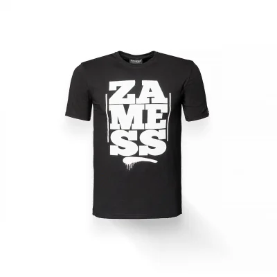 Футболка ZA ME SS (Черный, 46)