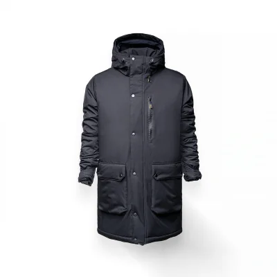 Parka Winter Underground Black Waterproof Membrane Face