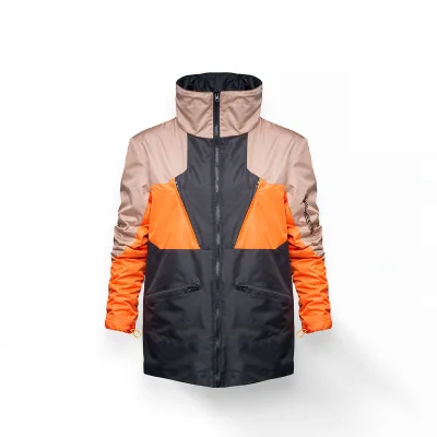 Ветровка Converted (Бежевый/Мандарин/Черный, 44)