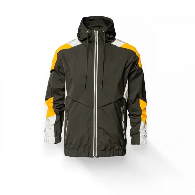 Олимпийка zCYBERZIP (Черный/Желтый, 46)