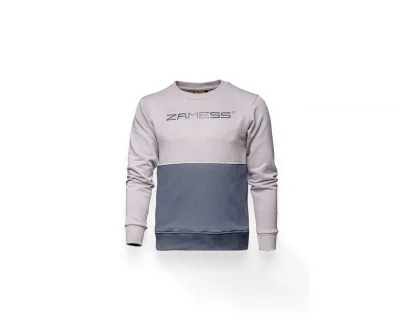 Трикотажный свитшот zHERITAGE (Пепел/Темно-серый, 46)