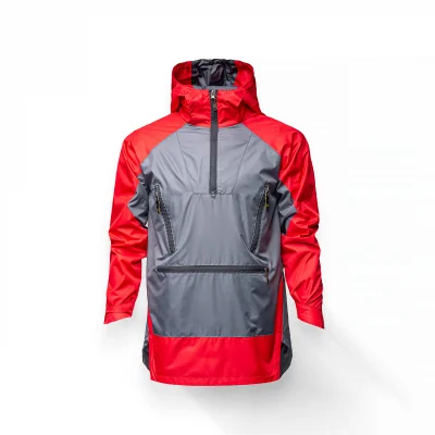 Анорак zSHEER (Темно-серый/Красный, 46)