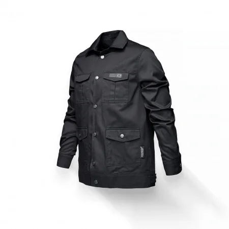 Мужская джинсовка BOUNCY (Черный, 46)