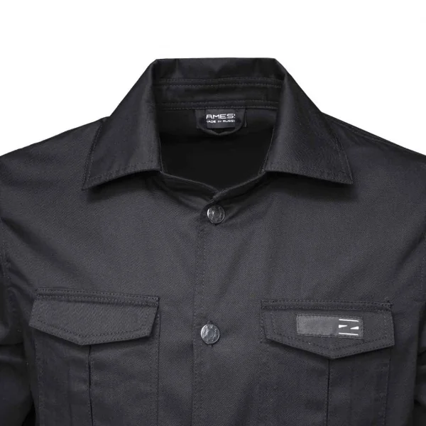 Мужская джинсовка BOUNCY (Черный, 46)