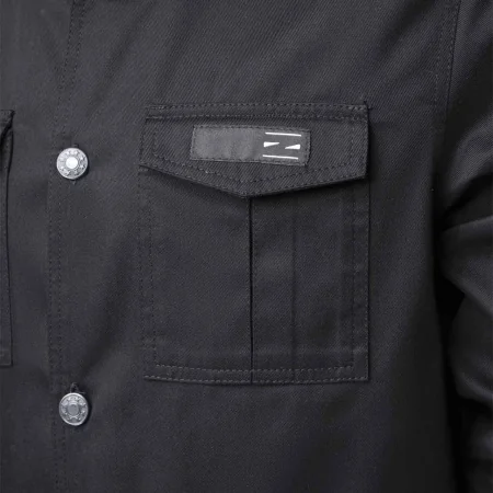 Мужская джинсовка BOUNCY (Черный, 46)