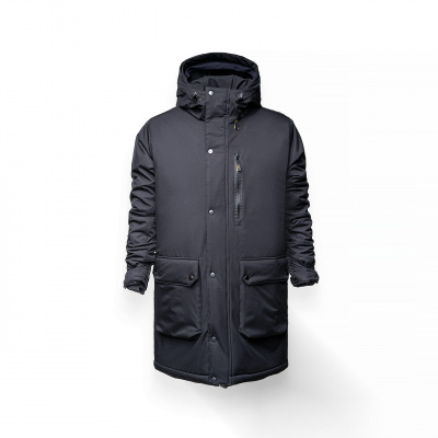 Parka Winter Underground Black Waterproof Membrane Face
