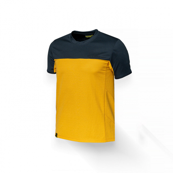 Футболка CYBERSHIRT (Черный/Желтый, 46)